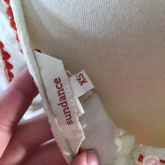 Sundance Floral Embroidered Tank Top - Picture 5 of 5